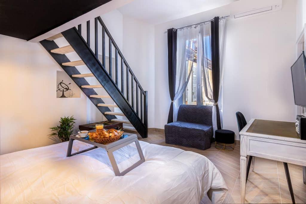 Penthouse Loft 5Min Palais Des Festivals And Beach Terrace View On Castle Cannes Esterno foto
