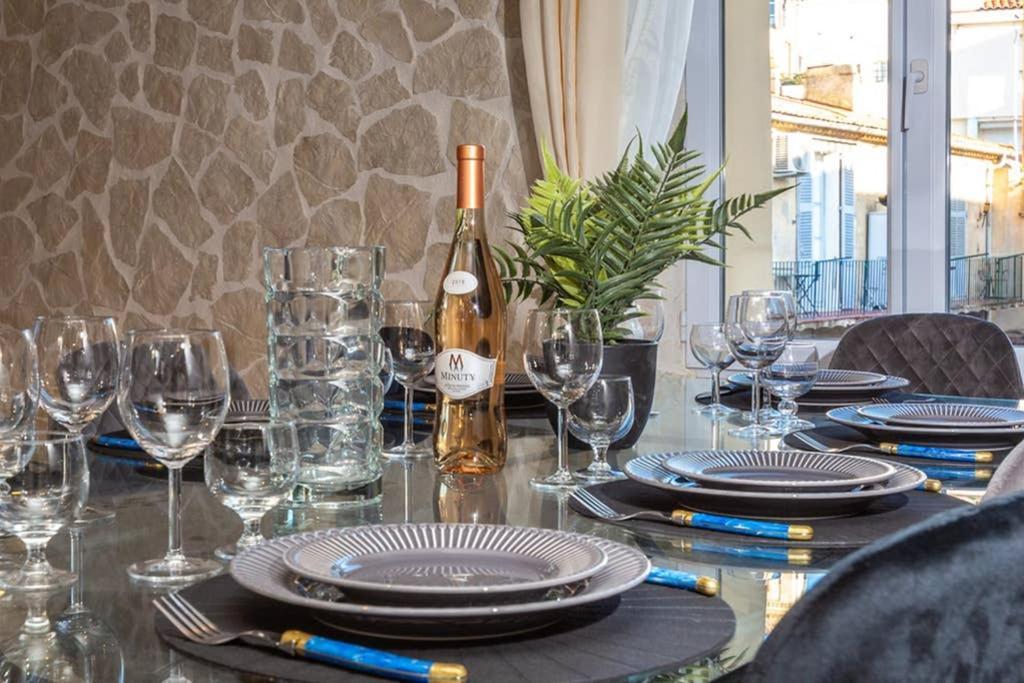 Penthouse Loft 5Min Palais Des Festivals And Beach Terrace View On Castle Cannes Esterno foto