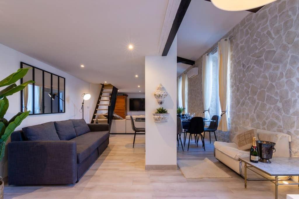 Penthouse Loft 5Min Palais Des Festivals And Beach Terrace View On Castle Cannes Esterno foto